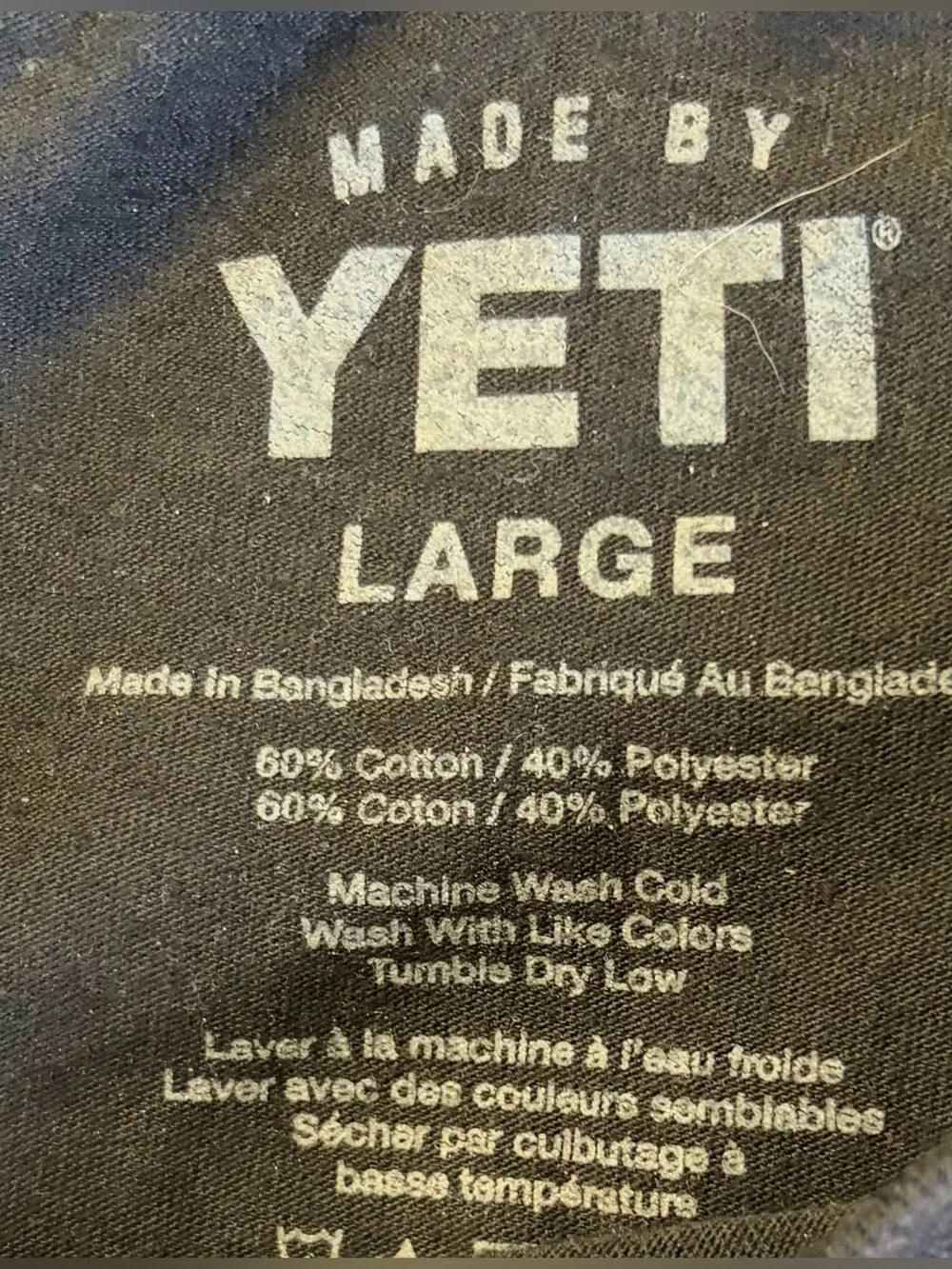 YETI MOUNTAIN BADGE SHORT SLEEVE T-SHIRT - Picture 3 of 3